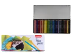 Bruynzeel 45 Kleurpotloden In Blik Papegaai