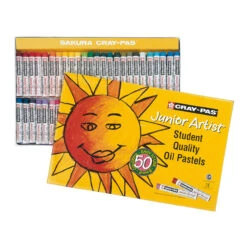 Bruynzeel Junior Artist Set, 50st. Olie Pastels Wascokrijt