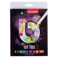 Bruynzeel Viltstiften Fashion, 12st.