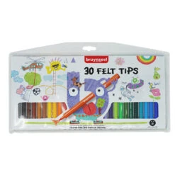 Bruynzeel Kids Viltstiften, 30st.