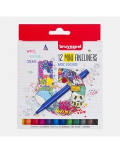 Bruynzeel 12 Mini Fineliners
