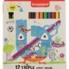 Bruynzeel 12 Triple Coloured Pencils