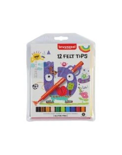 Bruynzeel Viltstiften 12st. 4+