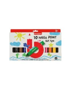 Bruynzeel Viltstiften Mega Point 10st 3+