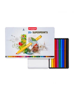 Bruynzeel Viltstiften Superpunt, 25st. -Exporteren Creatief Winkel bruynzeel viltstiften superpunt 25st 2