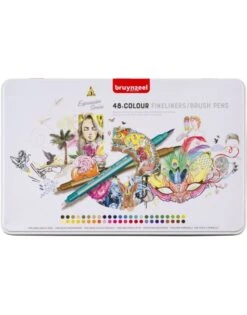 Fineliner/brushpen Bruynzeel