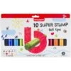 Bruynzeel Kids Mega Stempelstiften 10 Stuks