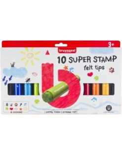 Bruynzeel Kids Mega Stempelstiften 10 Stuks