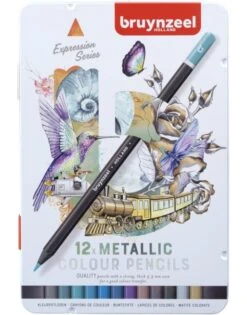 Kleurpotloden Bruynzeel Expression Metallic
