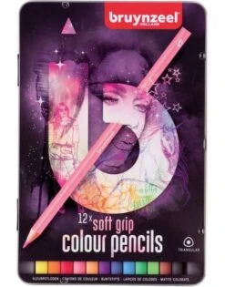 Kleurpotloden Soft Teens Bruynzeel Roze