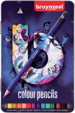 Bruynzeel Sport Blik Kleurpotloden, 12st.
